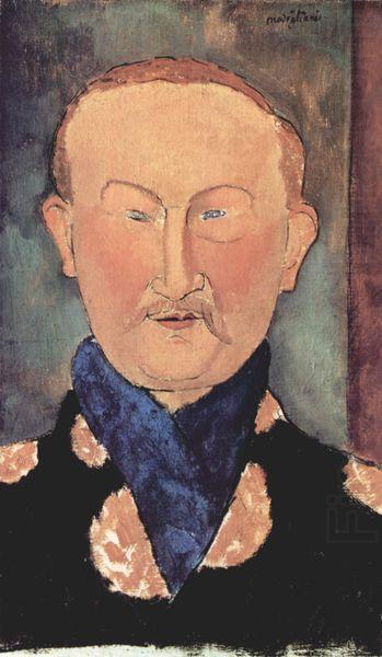 Portrat des Leon Bakst, Amedeo Modigliani